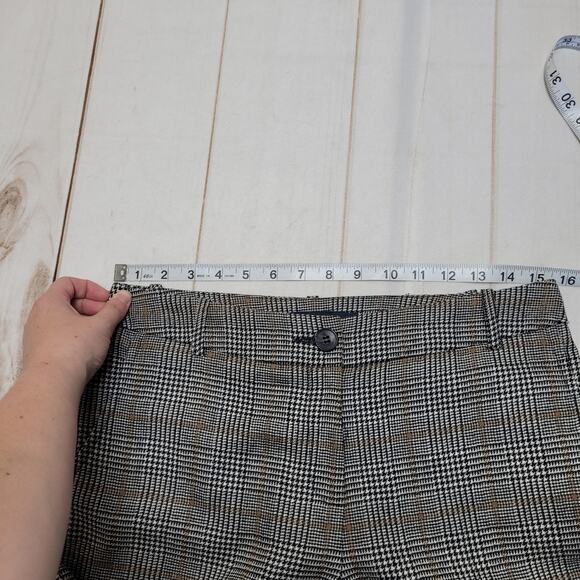 Pendleton black brown plaid tapered trouser pants slacks - Picture 4 of 7